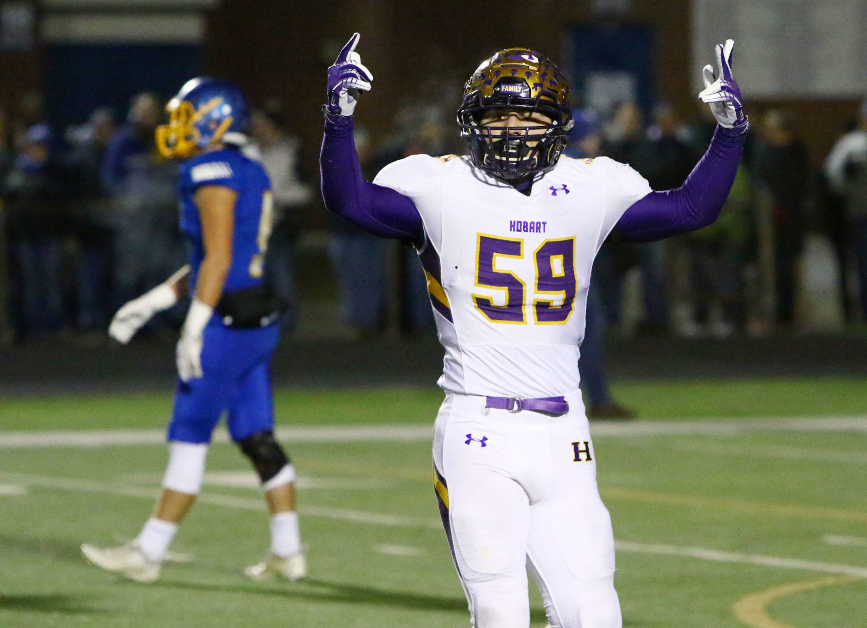 Gallery: 4A football semistate: Hobart vs. East Noble